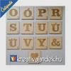 Kép 10/15 - Scrabble faldekor betűkkel