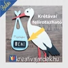 Kép 10/11 - Krétával felíratozható névtáblával