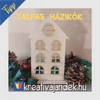 Kép 3/7 - Dekorálható fa ház talppal