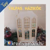 Kép 4/7 - Natúr fa házikó talppal