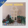 Kép 5/7 - Házikó talppal adventi dekoráció
