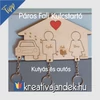 Kép 2/11 - Kutyás fali kulcstartó autóval