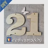 Kép 2/17 - dekorálható betűk és számok nagy méretben