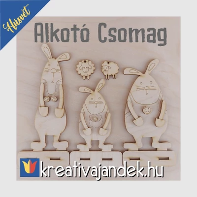 Húsvéti alkotó csomag fiú nyulak