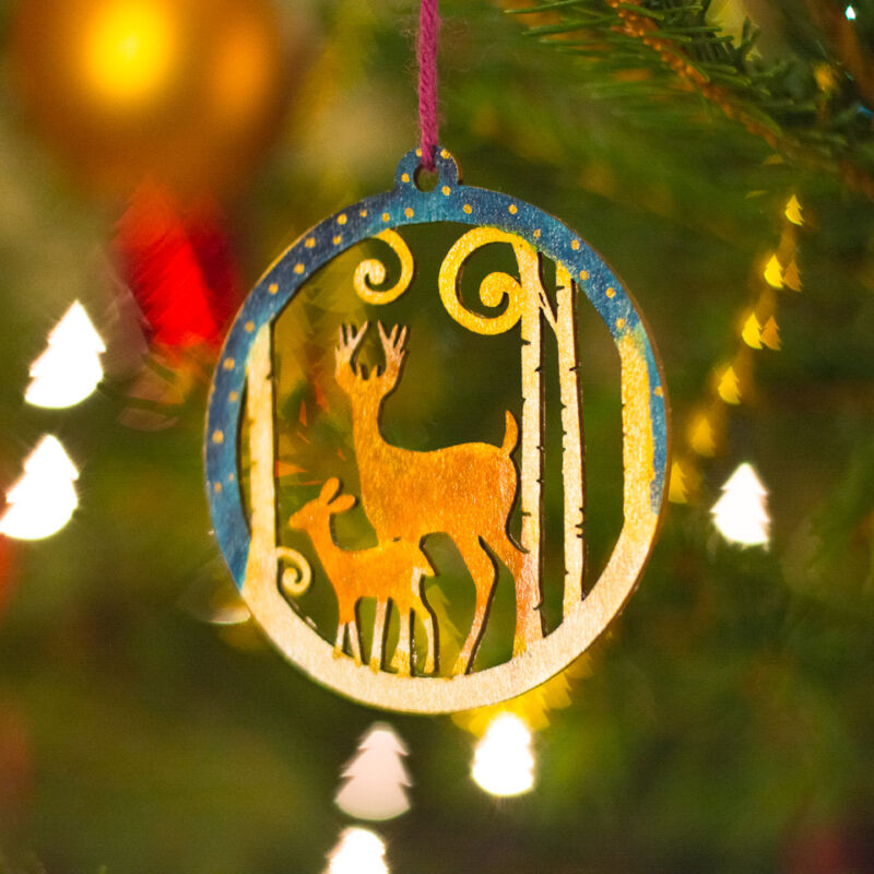 dekorálható karácsonyfa dísz